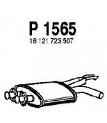 FENNO STEEL - P1565 - Глушитель средний BMW E34 2.0 89-97